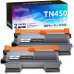 INK E-SALE Replacement for Brother TN450 / TN420 Black Toner Cartridge - 2 Pack